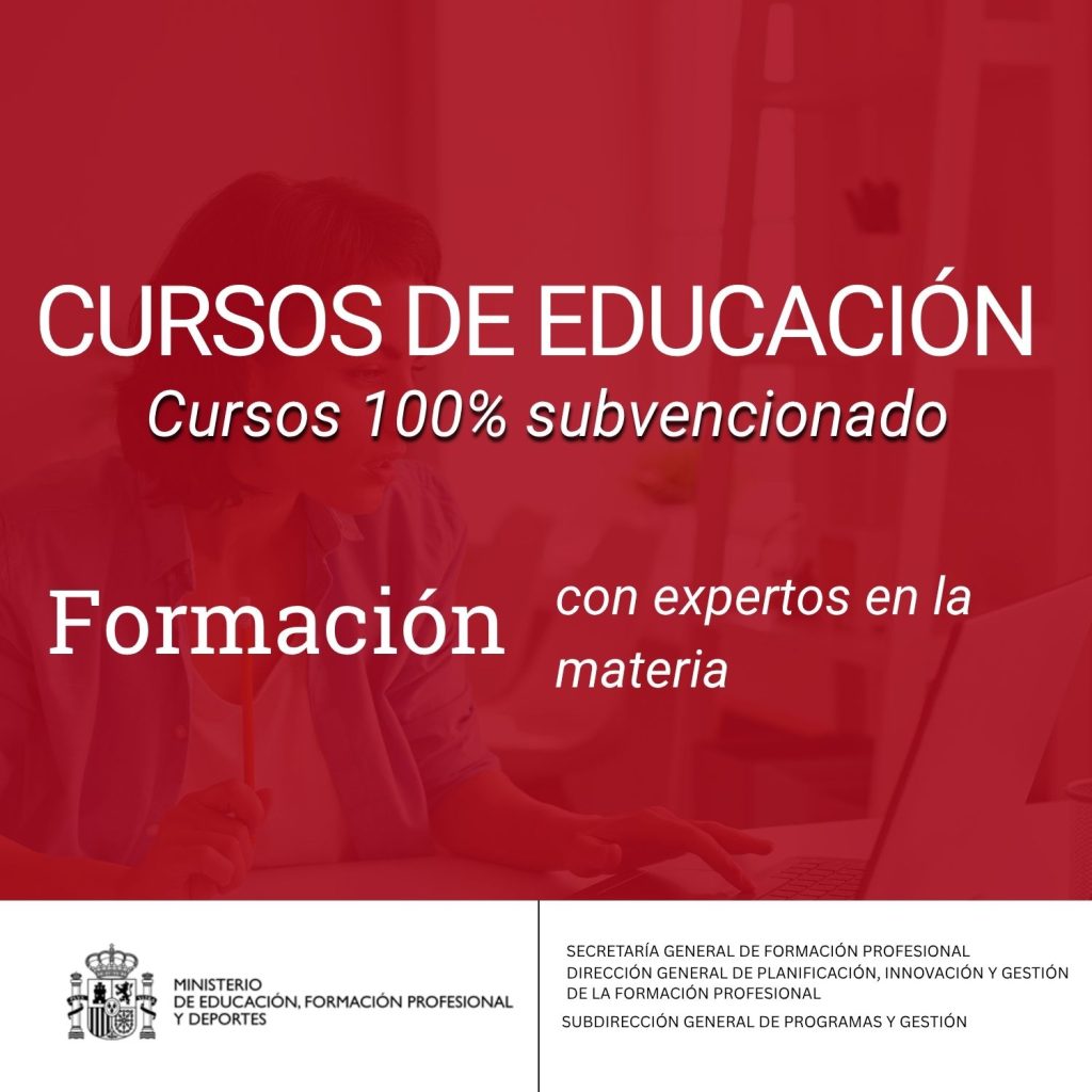 Cursos gratuitos del ministerio de educación