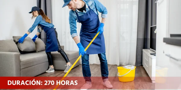 Operaciones auxiliares de limpieza en alojamientos turísticos - colectivos (HOTA0012)