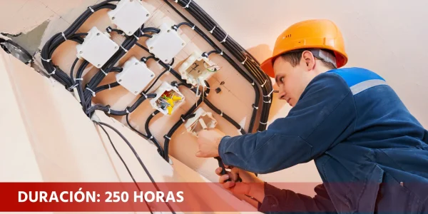 Operaciones auxiliares de montaje de redes eléctricas (ELEE0108)