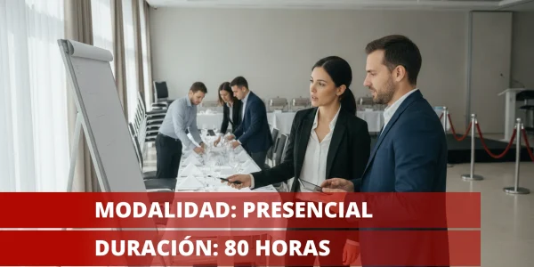 Colaboración a la Organización de Eventos y Protocolo (COMM067)